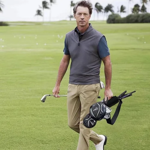 Vista 5 de Bolsa organizadora de bolsas de golf de viaje, bolsas para palos de golf para hombres y mujeres, bolsa de transporte pequeña, bolsa de transporte