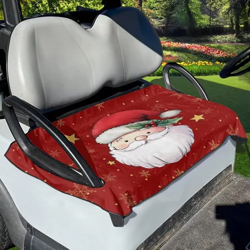 Vista 19 de Fundas de asiento de carrito de golf, mantas para carrito de golf, fundas de asiento de toalla para la mayoría de carritos de golf de 2 asientos