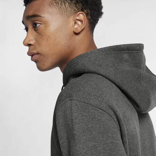 Vista 5 de Nike - Sudadera deportiva Sportswear Club con capucha para hombre, Gris, M