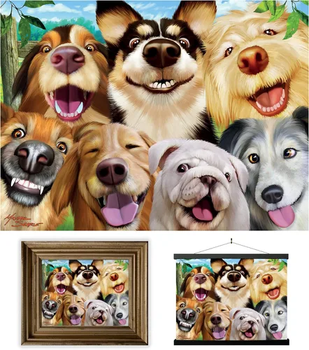 Vista 13 de 3D LiveLife Imágenes lenticulares - Animales de granja de bebés de Deluxebase. Arte de pared de animales de 12 x 16 pulgadas sin marco con efecto 3D