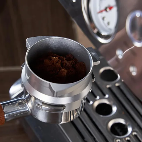 Vista 7 de Kit de accesorios para máquina de espresso Breville de 54 mm de KNODOS incluye calibrador, portafiltro sin fondo, herramienta WDT, embudo