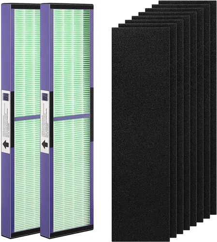 Vista 14 de Paquete de 4 filtros HEPA FLT4825 B de repuesto para purificadores de aire G-Guardian AC4825 AC4300 AC4800 AC4900 AC4850 AC4825E, 4 filtros