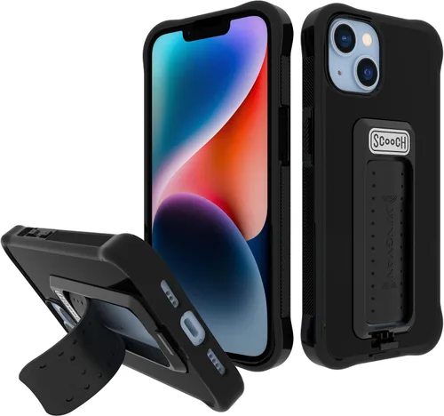 Vista 178 de Scooch Wingman - Funda con soporte de patas para iPhone 11 [Protección contra caídas de 10 pies] [Soporte de dos vías] Cubierta protectora, funciona