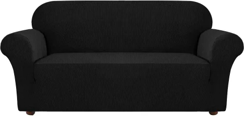 Vista 13 de Turquoize Funda elástica para silla reclinable, funda para sofá reclinable, funda de sofá de 1 pieza con bolsillo lateral, funda protectora