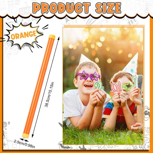 Vista 2 de Groan Tube - Tubo para hacer ruidos, divertidos tubos de sonido para fiestas, juguetes para bolsas de regalos en Navidad, eventos de Navidad, día