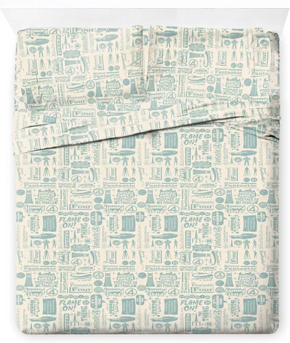 Vista 10 de Jay Franco - Juego de sábanas con funda ajustada, sábanas planas y funda para almohada - Ropa de cama ultrasuave con funda para almohada para Beige
