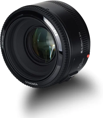 Vista 8 de Yongnuo YN50 mm F1.8 lente principal estándar de gran apertura enfoque automático, lente para cámara con montura Canon EF Rebel