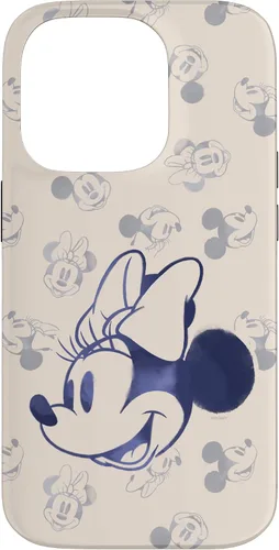 Vista 17 de Funda clásica retro vintage para iPhone 16 Disney Minnie y Mickey Mouse Heads