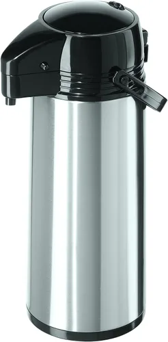 Vista 8 de OGGI Catalina - Jarra térmica de acero inoxidable de 68 onzas, contenedor al vacío de doble pared con botón superior, jarra de café aislada, jarra
