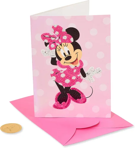 Vista 4 de Papyrus - Tarjeta en blanco de Disney (Minnie Mouse)