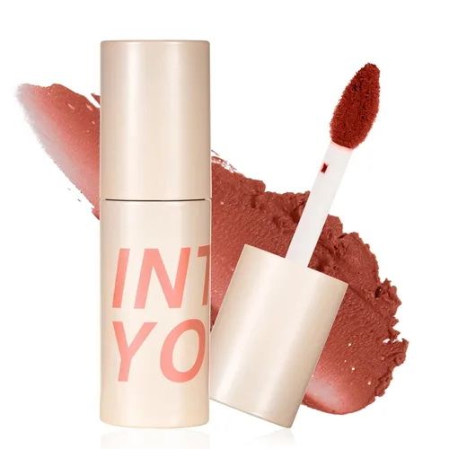 Vista 9 de INTO YOU Lápiz labial mate, Super Stay para mujer, tinte de labios de larga duración, impermeable, barro de labios, suave y ligero, mousse de C1