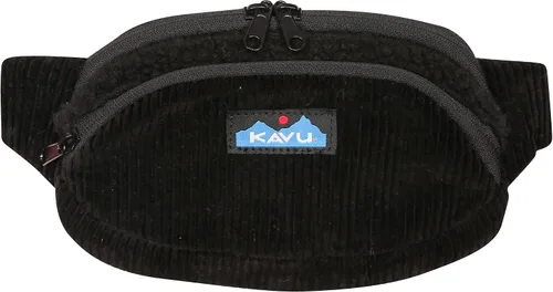 Vista 5 de KAVU Snuggy Spectator - Cangurera con cordón de forro polar, Sombra