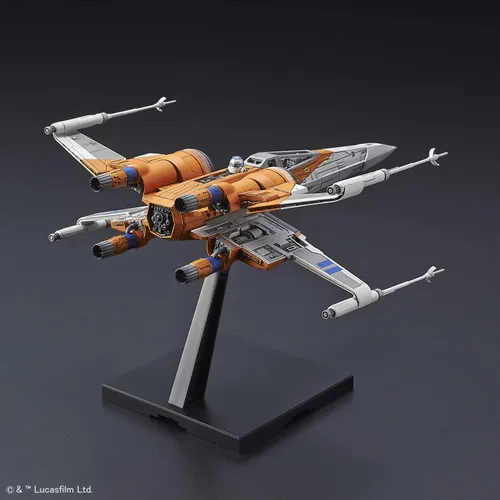 Vista 6 de Bandai Hobby - Star Wars - Poe's X-Wing Fighter (Rise of Skywalker Ver.) Kit de plástico modelo 1/72