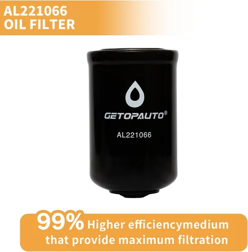 Vista 2 de GETOPAUTO AL221066 Filtro de aceite compatible con John Deere 6800D 6900D 7200D 7210D 7400D 7410D 9200D 9300D 9400D