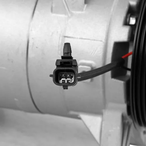 Vista 7 de Compresor de CA con compresor de aire acondicionado de embrague compatible con Nissan Murano Maxima 2009-2014 / Nissan Quest 2011-2015