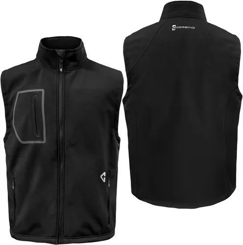 Vista 4 de Gerbing 7V Mens Torrid 2.0 Vest Battery Heated Vest for Men Battery Powered Winter Wear 8 Hour Run Time