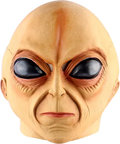 Vista 5 de Xinkulas ET Alien Máscara de Halloween Accesorio de disfraces de disfraces para adultos