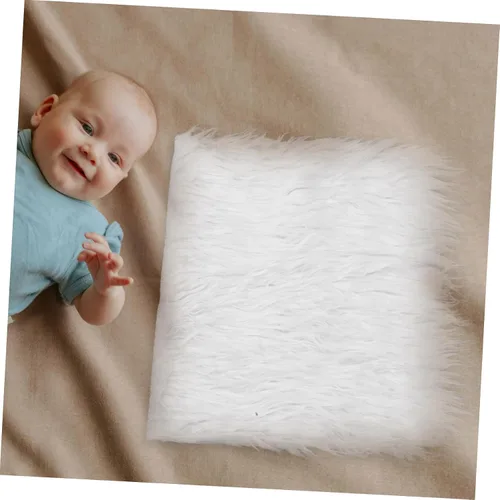 Vista 4 de NUOBESTY Manta de accesorios para fotos de bebé, alfombra para niños, disfraces de niño, alfombra de fotografía para recién nacidos, alfombra
