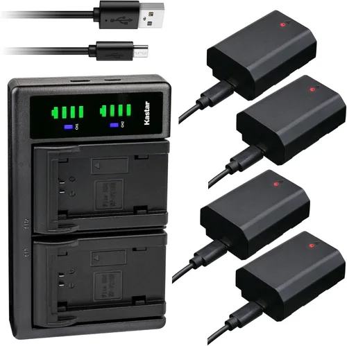 Vista 7 de Kastar Cargador de batería USB LTD2 compatible con Sony Alpha 9R α9R, Alpha A 9R, Alpha A9S α9S, Alpha A9 II A9II α9 II α9II, Alpha A7 III α7III