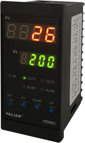 Vista 5 de Pid Temperature Controller Thermoregulator AC 100 to 240V Thermocouple Input Relay Output 2 Line Dispaly for Celsius(C)(HD101)