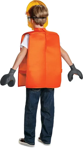 Vista 2 de Disguise LEGO Construction Worker Basic Child Costume