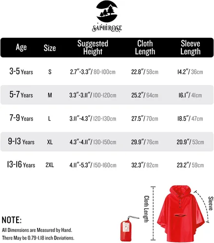 Vista 7 de Chaqueta ligera de poncho de lluvia para niños, impermeable, abrigo impermeable
