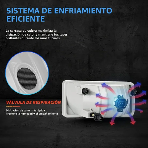 Vista 7 de Conjunto de luces antiniebla para Chevy Silverado 2007 2008 2009 2010 2011 2012 2013 2014 2015 Kit de repuesto para Avalanche 2007-2013, Suburban
