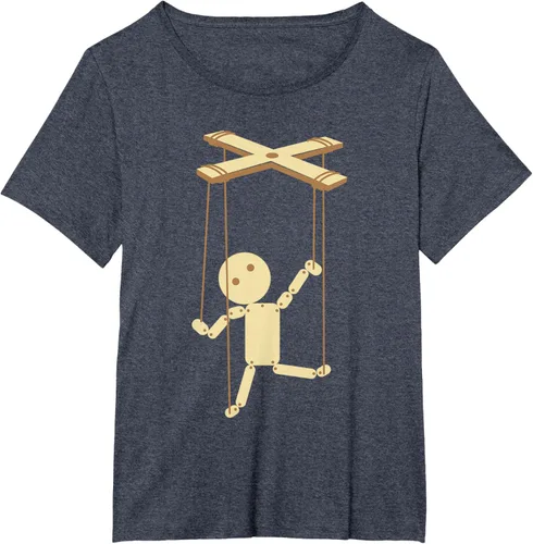 Vista 83 de Puppeteering - Camiseta de marionetas Ventrílocuo de tiriteros, Negro, S