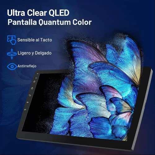 Vista 8 de Haudio Estéreo de auto con Android de 9 pulgadas, doble Din, CarPlay inalámbrico y Android Auto, pantalla táctil universal estéreo para automóvil