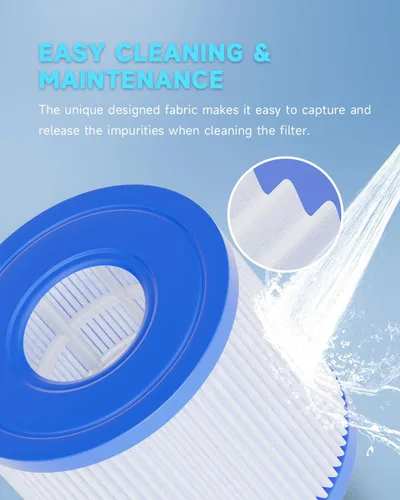 Vista 8 de AQUALTRA Filtro de piscina compatible con filtros de piscina tipo D, P57100102, P57000104, 3 3/4 pulgadas x 4 1/4 pulgadas, paquete de 6