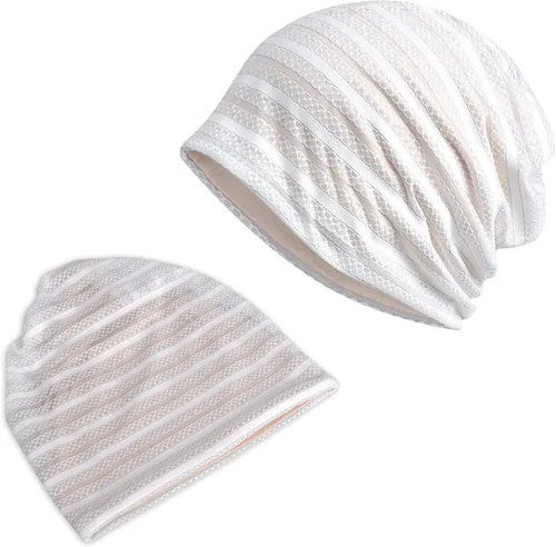 Vista 2 de Jemis - Gorro holgado para pacientes de cáncer en tratamiento de quimioterapia (para mujer)