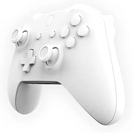 Vista 2 de WPS Carcasa mate con placa frontal completa + botones ABXY + parachoques RB LB + rieles derechosizquierdo para controladores Xbox One S Slim