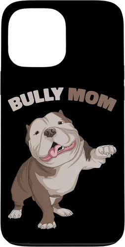 Vista 24 de American Bully Mom Dog Mama Funny Women Case for iPhone 17