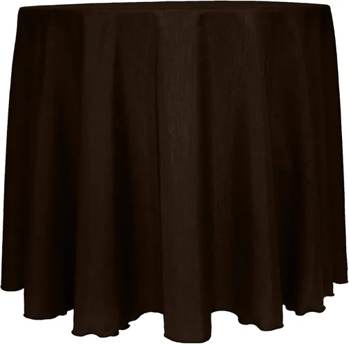 Vista 24 de Mantel reversible de satén Shantung de Ultimate Textile Majestic 96" redondo, Satin, Paquete de 2