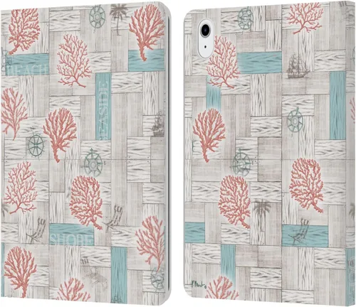 Vista 13 de Head Case Designs Funda de piel con licencia oficial de Paul Brent Agate Mermaid Coastal Book Wallet compatible con Apple iPad 10.2 2019/2020/2021