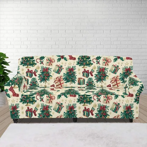 Vista 8 de Horeset Fundas elásticas para sofá con diseño de flores otoñales, lavables para sofá de 2 cojines, funda protectora para mascotas y perros