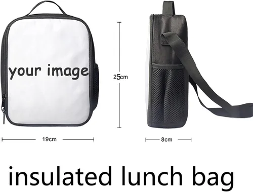 Vista 4 de ZFRXIGN Mochila para niños con lonchera y estuche para lápices, Flor de ajolote de moda, Mochila, casual, moderno