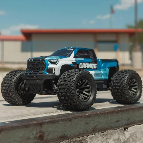 Vista 7 de ARRMA Camión RC 1/10 Granito 4X4 223S BLX BRUSHLESS Monster Truck RTR, azul