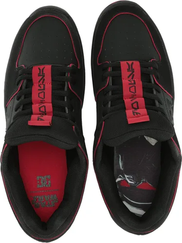Vista 5 de DC Tenis unisex para adultos X Star Wars The Mandalorian, NegroNegroRojo (Lynx Zero)