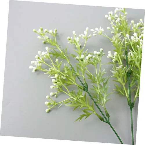 Vista 3 de IMIKEYA Rtificial decoración de plantas simuladas conjunto 4pcs vegetación falsa para decoración casera para fiesta