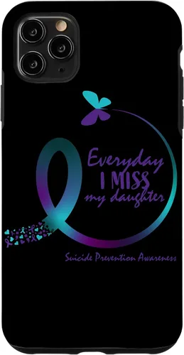 Vista 13 de Loving Memory Daughter Suicide Awareness Prevention Phone Case for iPhone 17