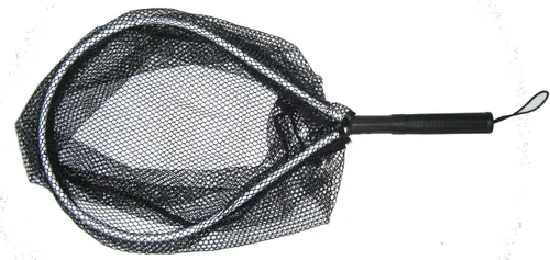 Vista 3 de Aluminio Landing Nets (aro: 11"x15," Mango: 7," Knotless Malla)