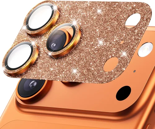 Vista 11 de Hoerrye para iPhone 16 Pro Max/iPhone 16 Pro Protector de Lente de Cámara - [1:1 Mantiene el Diseño Original de la Lente y 10X a prueba de roturas]