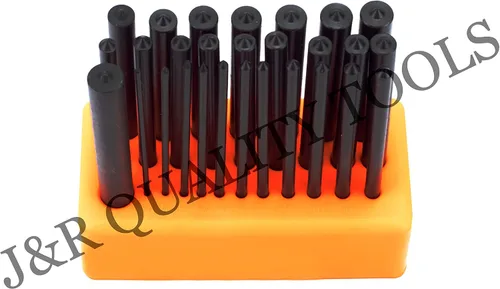 Vista 2 de VCT 28pc 3/32 "- 1/2" Juego de punzón de transferencia de acero para maquinista de herramientas de rosca, juego de herramientas