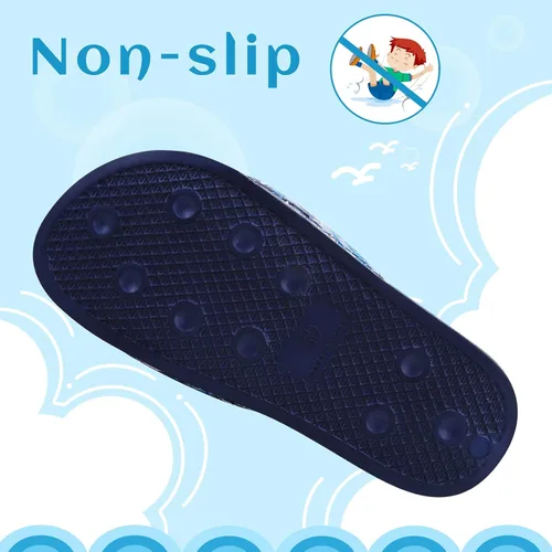 Vista 2 de WateLves Sandalias deslizantes para niñas y niños pantuflas de verano para exteriores playa piscina ducha niño pequeñoniño grande