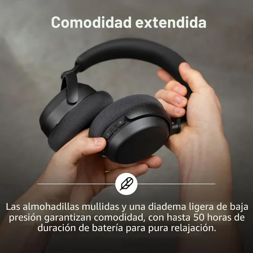 Vista 6 de Auriculares Sennheiser RS 255 para TV - Paquete de Auriculares Bluetooth y Transmisor - Auriculares Inalámbricos de Baja Latencia con Sonido