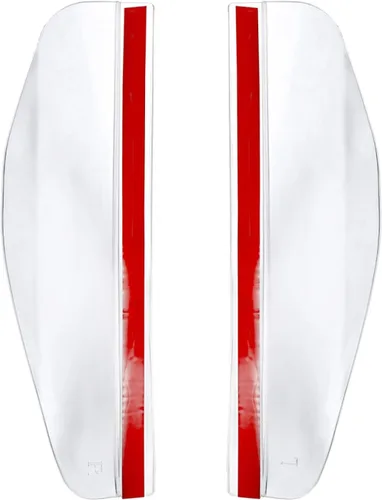 Vista 8 de Espejo retrovisor de coche para N-Issan Altima 2003 1992 Navara 2001 2005 2006 marzo, calcomanía para coche espejo retrovisor protector de lluvia