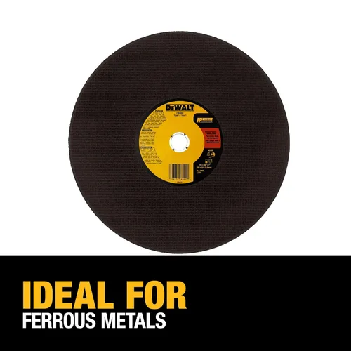 Vista 3 de DEWALT Hoja de sierra de corte de 14", rueda de corte de metal (DW8001)