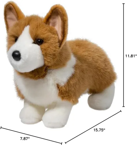 Vista 7 de Stuffed Ingrid, perro Corgi Galés de 1819 Douglas