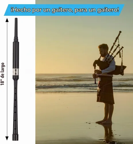 Vista 5 de Gaita Práctica Chanter Gaitas Tutor Libro 2 Cañas
